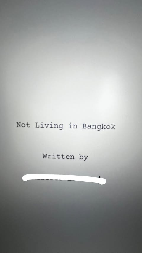 Aggiornamento produzione Not Living in Bangkok